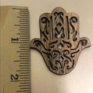 Wood Hamsa Hand (Large)